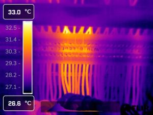 Termogramă tablou electric